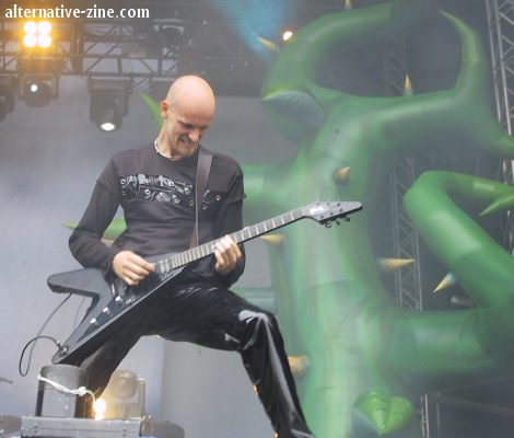 Robert Westerholt from Within Temptation (live at M'era Luna 2002 festival, Germany 2002)